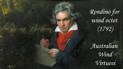 Beethoven Rondino For Wind Octet Australian Wind Virtuosi Youtube