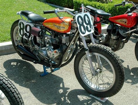 El Corra Motors From The Ascot Flat Track Reunion Motos Rétro Motos