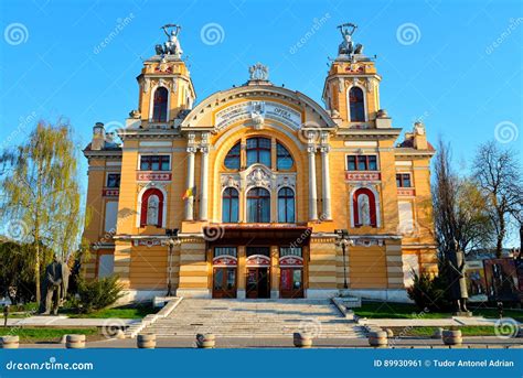 Cluj-Napoca National Theatre Editorial Photo - Image of theatre, napoca ...