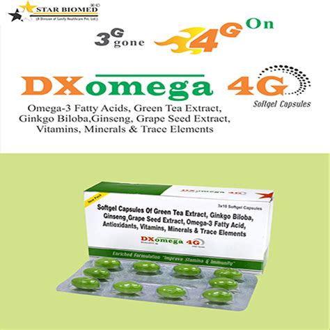 Dxmega G Softgel Capsules Sanify Healthcare Pvt Ltd