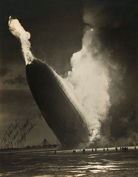 Hindenburg Disaster 1937 History Photos Interesting History History Usa