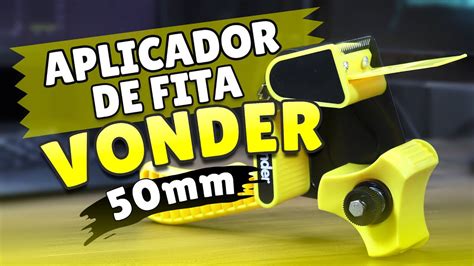 APLICADOR DE FITAS VONDER E COMO USAR YouTube