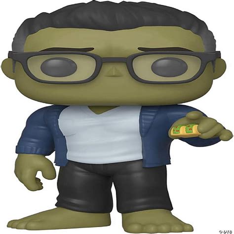 Funko Pop Marvel Avengers Endgame Hulk With Taco Vinyl Figure