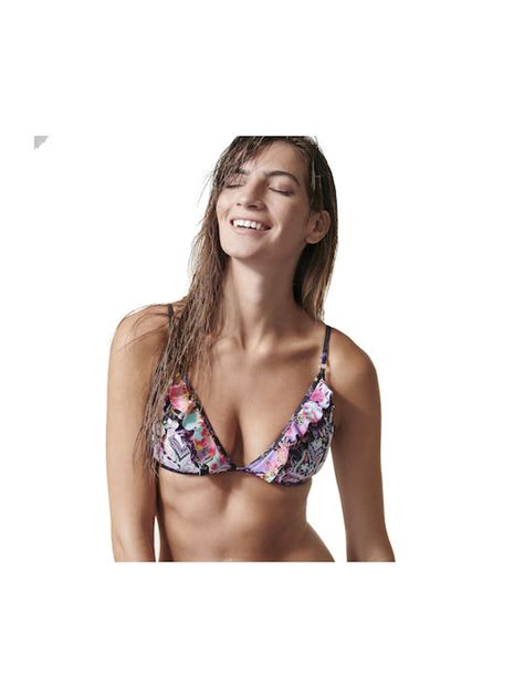 Blu4u Bikini Τριγωνάκι με Ενίσχυση Floral 22366115 02 Skroutz gr