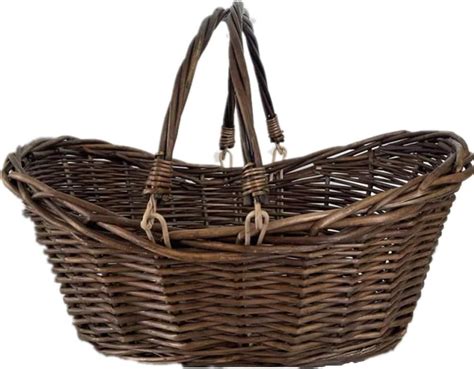 Amazon Forart Wicker Picnic Baskets Hamper With Lid And Handle