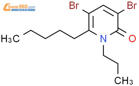 385826 15 3 2 1H Pyridinone 3 5 dibromo 6 pentyl 1 propyl CAS号 385826