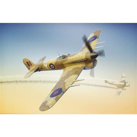 Maqueta Brengun Hawker Typhoon Mk Ib Car Doors Desert Y Pruebas De