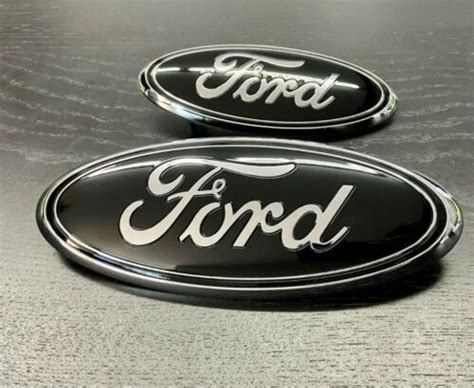 Ford Explorer 2020 2023 Chromeblack Emblem Set Grille And Liftgate