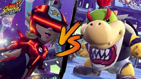 Mario Strikers Battle League Future Rosalina Vs Bowser Jr Urban