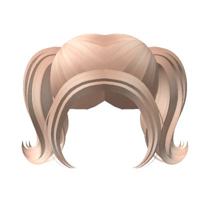 Cute Short Blonde Pigtails Roblox