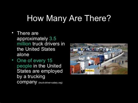 Truck Driver Facts