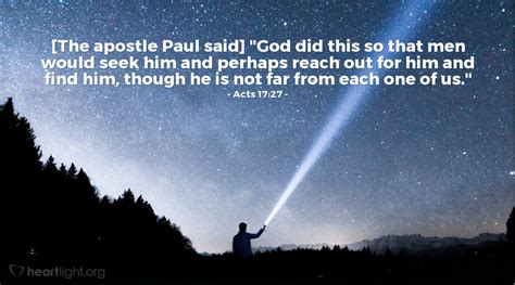 Acts 1727 Illustrated The Apostle Paul Said God Did