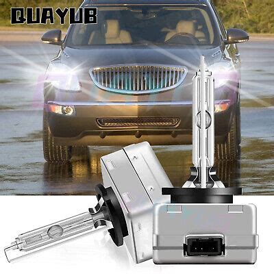 For Buick Enclave D S Hid Headlight Bulbs High Low Beam White