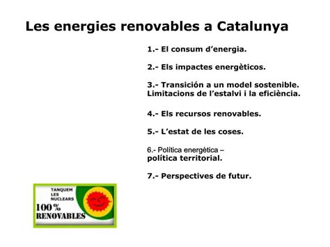 PPT Les Energies Renovables A Catalunya PowerPoint Presentation Free