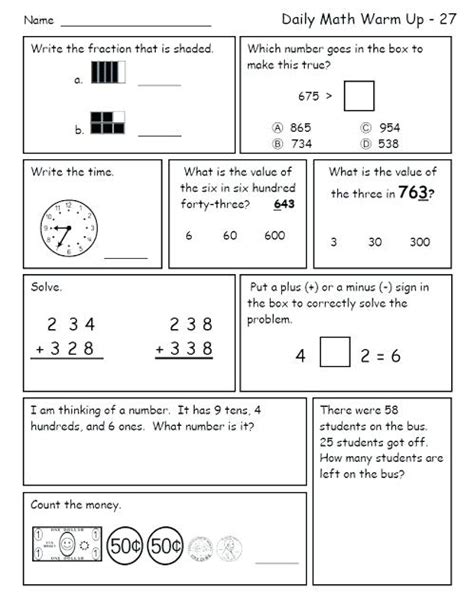 Common Core 1st Grade Math Worksheets