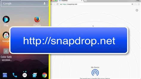 Transfer Files Between Devices Using Snapdrop Net Youtube