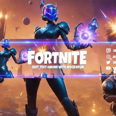 Fortnite YouTube Banner MockoFUN