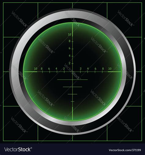 Sniper scope Royalty Free Vector Image - VectorStock