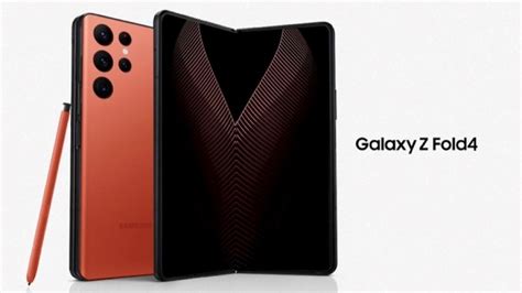 Samsung Galaxy Z Fold4 Renderbilder Visualisieren Neues Foldable