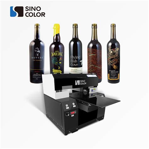 A4 A3 Sinocolor UV Flatbed Desktop Printing Machine UF 300c For Cup