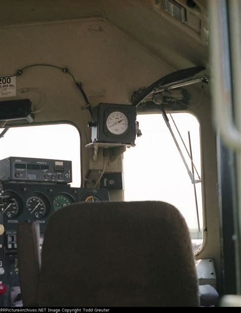 SD40 2 Cab Interior