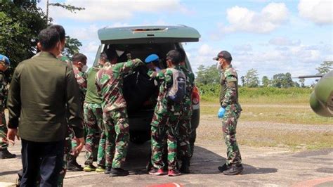 Tewas Saat Kontak Tembak Dengan KKB Papua Tak Ditemukan Luka Tembak Di