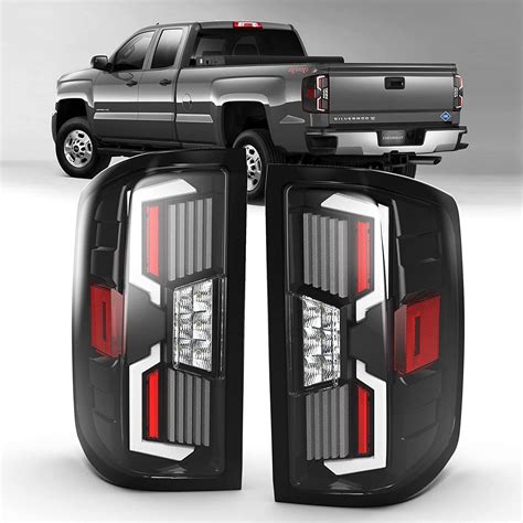 Wolfstorm Led Tail Light Assembly Fit For 2014 2018 Chevy Silverado 15