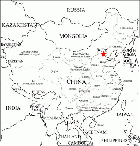 Printable Map Of China For Kids Printable Maps