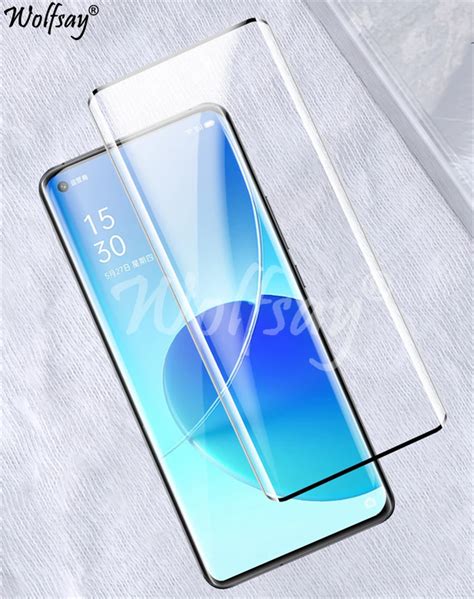 3D Gekrümmten Rand Gehärtetem Glas Für Oppo Reno 6 Pro Screen Protector