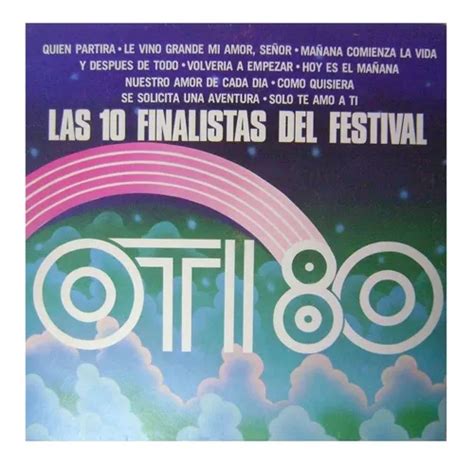 Las Finalistas Del Festival Oti Disco Vinilo Lp Mercadolibre