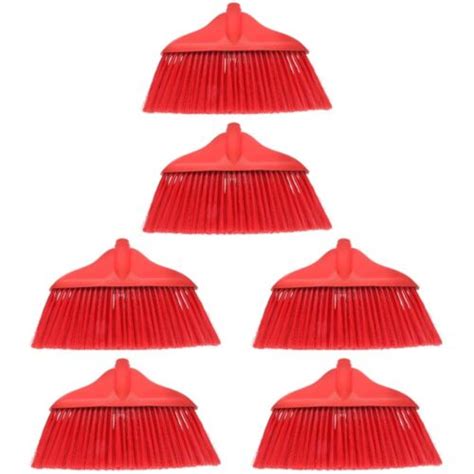 6 Pcs Broom Head For Sweeping Floor Cleaning Broom Head Replacement