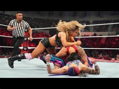 Zoey Stark Shayna Baszler Vs Natalya Tegan Nox Wwe Raw Day