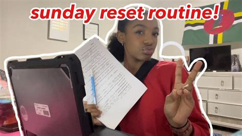 Sunday Reset Routine Vlogmas Day 4 YouTube