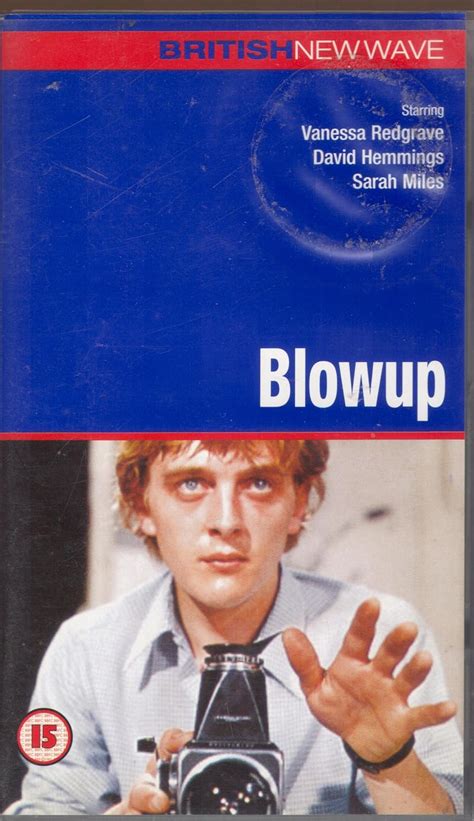 Blow Up VHS UK Import Redgrave Vanessa Hemmings David Miles