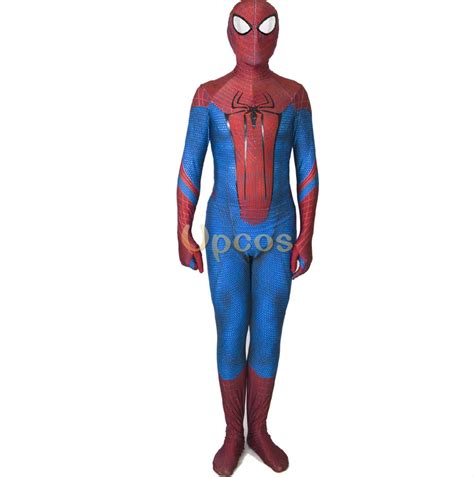 Carnival Costume Amazing Spiderman Cosplay Lycra 3D Spider Print Suit