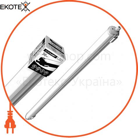 Светодиодный EUROLAMP LED Светильник линейный квадратный IP65 36W 4000K ...