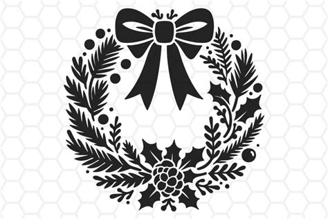 Christmas Wreath SVG cut files | Christmas SVG (3070134)