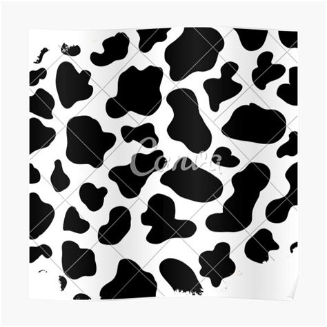 Cow Prints Poster For Sale By Akshyashop11 Redbubble