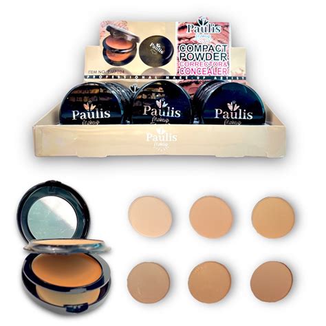 Polvo Compacto Base Paulis Kiss Beauty Medellin