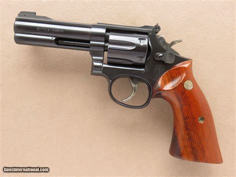 Smith And Wesson Model 17 6 Full Lug 4 Inch Barrel Cal 22 Lr