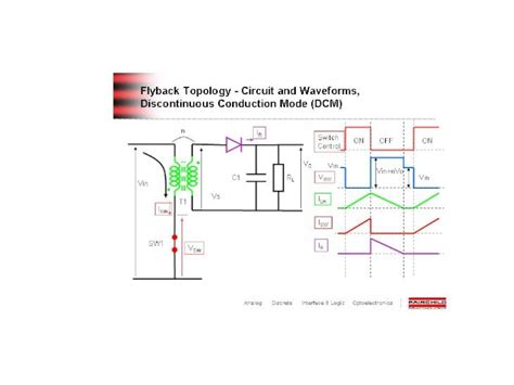 Ppt Conversor Flyback Modo Condu O Descont Nua Circuito