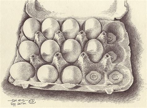 EDM #93 Egg Carton by France Belleville Van Stone