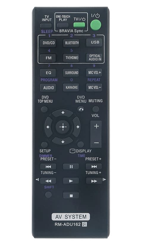 Buy Rm Adu Replaced Remote Fit For Sony Home Theater Av System Dav