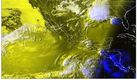 Se prevén lluvias fuertes para esta noche en 10 entidades del país