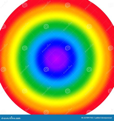 Illustrated Design about Rainbow Color Chart Stock Illustration ...