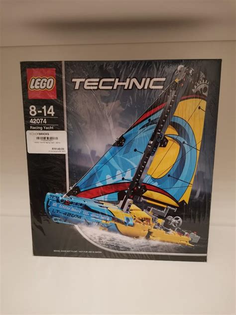 Lego Technic 42074 Racing Yacht Hobbies And Toys Toys And Games On Carousell