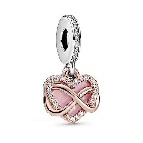 Pandora Sparkling Infinity Heart Dangle Charm 788878c01 Francis