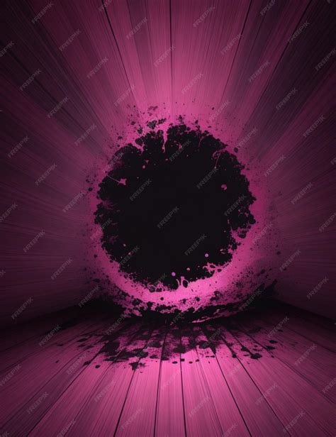 Premium Photo | Abstract purple background with a dark void at the center