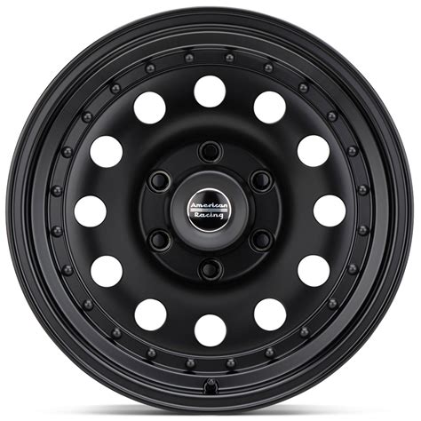 15 American Racing Wheels Modern AR62 Outlaw II Satin Black Off Road