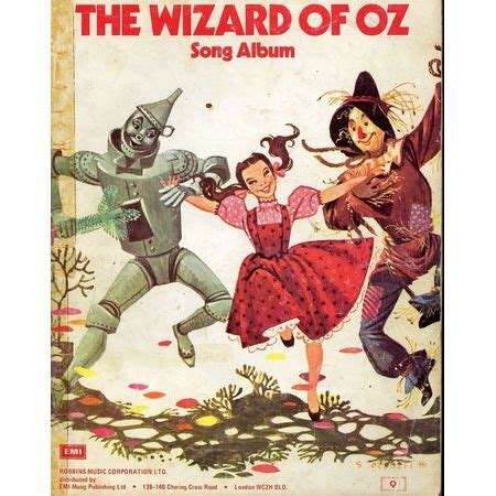 The Wizard of Oz - Song Album only £16.00